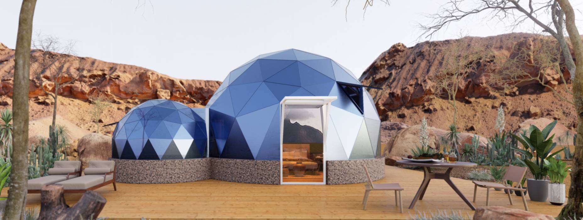 北京球形智能光伏玻璃星空房